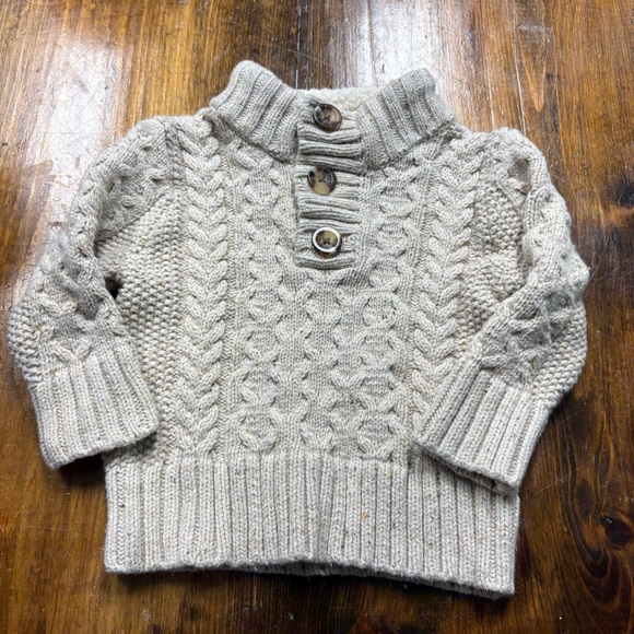Cat & Jack Tan Sweater Size 12 Months - Picture 1 of 5